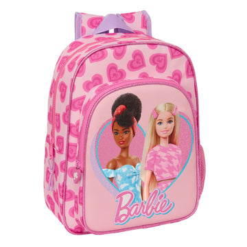 School Bag Barbie Love Pink 26 x 34 x 11 cm