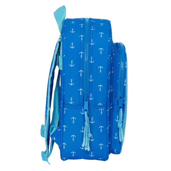 School Bag Donald Blue 26 x 34 x 11 cm