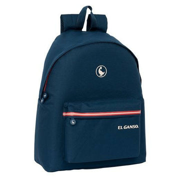 School Bag Safta Blue 33 x 15 x 42 cm