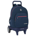 School Rucksack with Wheels El Ganso Classic Navy Blue 33 X 45 X 22 cm