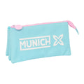 Triple Carry-all Munich Heaven Sky blue 22 x 12 x 3 cm