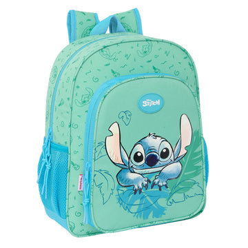 School Bag Lilo & Stitch Aloha Turquoise 32 x 38 x 12 cm