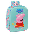 School Bag Peppa Pig Green Pink 22 x 27 x 10 cm 3D