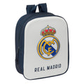 Child bag Real Madrid C.F. White Navy Blue 22 x 27 x 10 cm