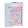 Stationery Set Moos Flores 28 x 35 x 6 cm 3 Pieces