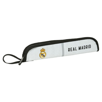 Recorder bag Real Madrid C.F. White Grey 37 x 8 x 2 cm