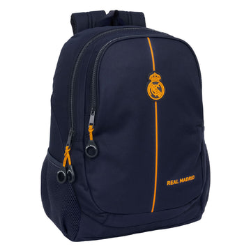 School Bag Real Madrid C.F. 2nd Kit 24/25 Navy Blue 32 x 44 x 16 cm