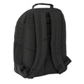 School Bag Safta Black 32 x 42 x 15 cm