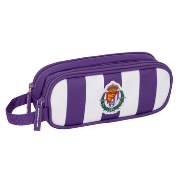 Holdall Real Valladolid C.F. White Purple 21 x 8 x 6 cm