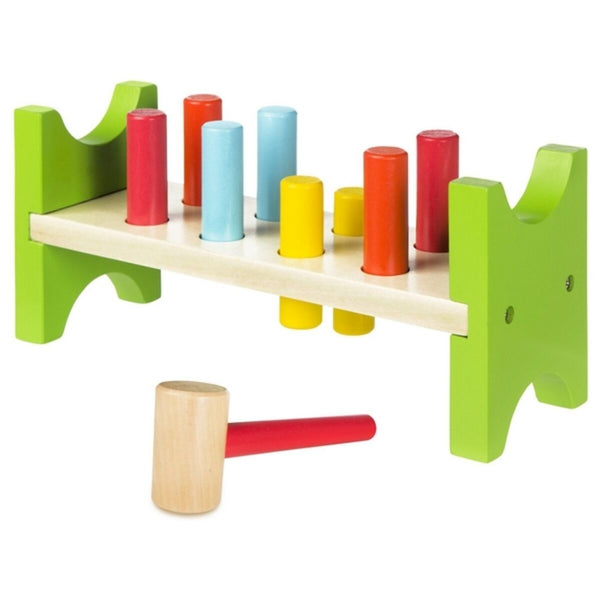 Wooden Game Woomax Bench Hammer (10 pcs)
