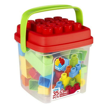 Boat with Building Blocks Color Block 35 Pieces (35 pcs)