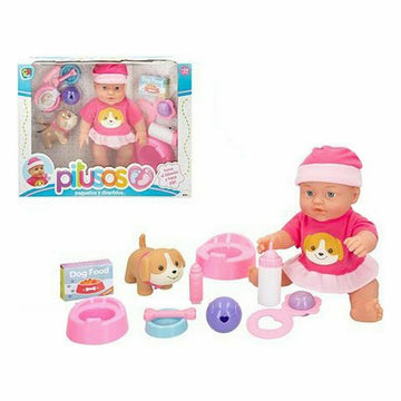 Baby Doll with Accessories Colorbaby Pitusos 31 cm