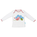 Children’s Long Sleeve T-shirt HappyFriday Mr Fox Little Birds Multicolour 18-24 meses