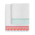 Towel set HappyFriday Chinoiserie Multicolour 2 Pieces