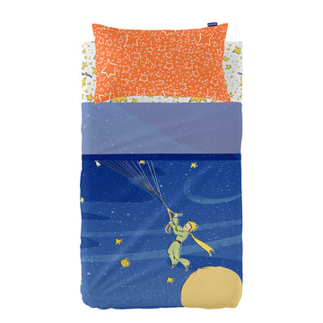 Bedding set HappyFriday Le Petit Prince Migration Multicolour Baby Crib 2 Pieces