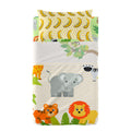Bedding set HappyFriday Mr Fox Wild Multicolour Baby Crib 2 Pieces