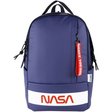 School Bag DOHE Nasa Flag Blue 32 x 45 x 17 cm