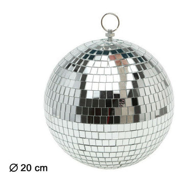 Disco Ball G. ACC. DECORACION 20 CM Shine Inline Silver anos 70 (20 cm)