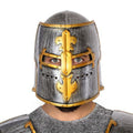 Medieval Helmet Silver Roman Man