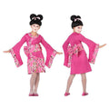 Costume for Children Geisha Fuchsia pink (3 Pcs)