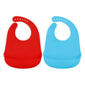 Bib Silicone Blue