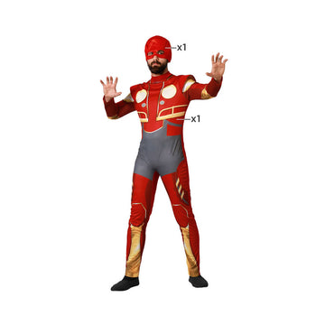 Costume for Adults Comic Hero Red