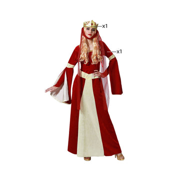 Costume for Adults Medieval Lady XXL