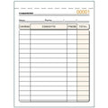 Invoice Check-book 10,5 x 15 cm (5 Units)