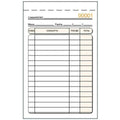 Invoice Check-book 9 x 14 cm (10 Units)