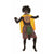 Costume for Adults Penis Jungle African Man 6 Pieces