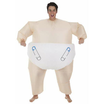 Costume for Adults Baby Inflatable L