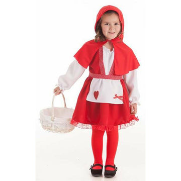 Costume for Children Little Red Riding Hood 5-7 Years (3 Pieces)