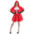 Costume for Adults Halloween Little Red Riding Hood (3 Pieces)