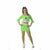 Costume for Adults Wazowski Green Monster (2 Pieces)