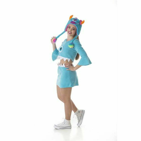 Costume for Adults Blue Monster (2 Pieces)
