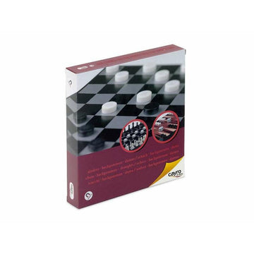 Backgammon Cayro Magnetic Chess Game of draughts