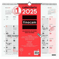 Wall calendar Finocam Paper 2025 34 x 32 cm