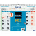 Wall calendar Finocam Multicolour Paper 2025 43 x 31 cm