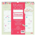 Wall calendar Finocam Multicolour Paper 2025 30 x 30 cm