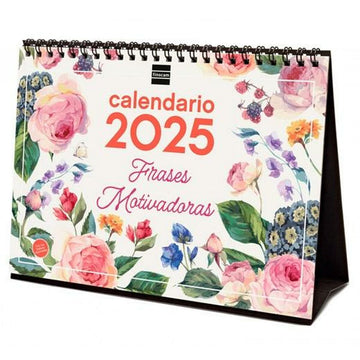 Desktop Calendar Finocam FRASES MOTIVADORAS Multicolour Paper 21 x 15 cm 2025