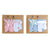 Set of clothes DKD Home Decor Blue Pink 0-6 Months Stars (7 Pieces) (2 Units)
