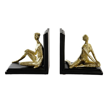 Bookend DKD Home Decor Resin (31.5 x 9.5 x 20.5 cm) (2 pcs)