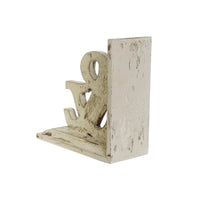 Bookend DKD Home Decor MDF Wood 26 x 12 x 26 cm
