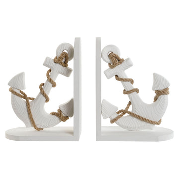 Bookend Home ESPRIT Wood Rope Anchor 17 x 12,5 x 23 cm