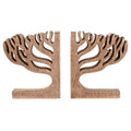 Bookend Home ESPRIT Natural Mango wood Tree of Life 25 x 5 x 15 cm