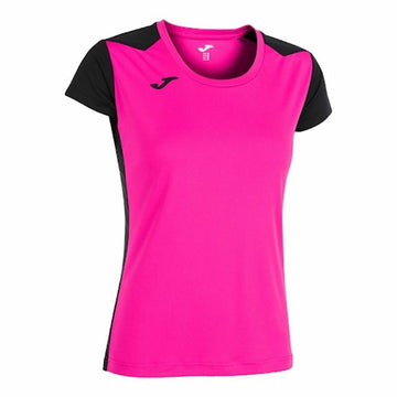 Women’s Short Sleeve T-Shirt Joma Sport Record II Pink