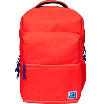 School Bag Oxford B-Out Red 42 x 30 x 15 cm