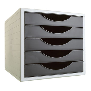 Modular Filing Cabinet Archivo 2000 ArchivoTec Serie 4000 Plastic 5 drawers Din A4 (1 Unit)