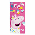 Bath towel Peppa Pig Cosy corner (70 x 140 cm)