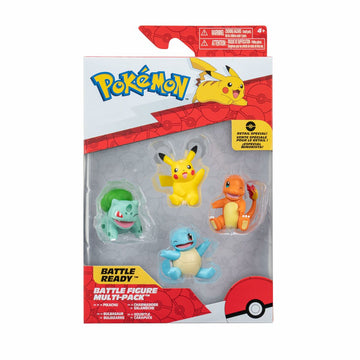 Figure Pokémon Kanto 5 cm 4 Pieces